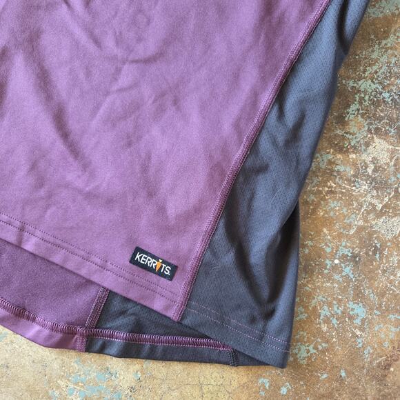 Kerrits Straight Line Sport Tank Top Size S Equestrian Riding Sleeveless Purple - Picture 4 of 6